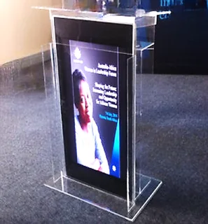 Acrylic Digital/ Electronic Podiums