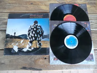 Pink Floyd Delicate Sound Of Thunder Double Vinyl Lp 1988 Cbs Scbs 3244