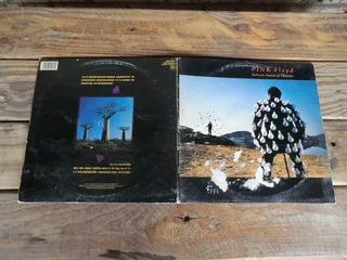 PINK FLOYD DELICATE SOUND OF THUNDER DOUBLE VINYL LP 1988 CBS SCBS 3244