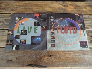 PINK FLOYD DELICATE SOUND OF THUNDER DOUBLE VINYL LP 1988 CBS SCBS 3244