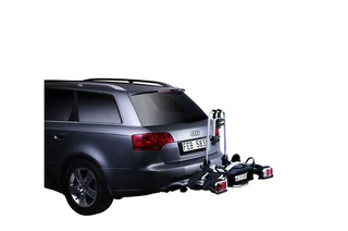 Thule EuroWay G2 3-bike platform towbar bike rack 13-pin black/aluminium