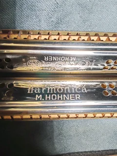 Very Rare Vintage Hohner quartet 4 sided harmonica