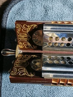 Very Rare Vintage Hohner quartet 4 sided harmonica
