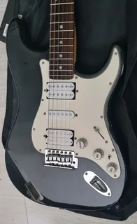 Aria STG series electric guitar and bag