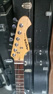 Aria STG series electric guitar and bag