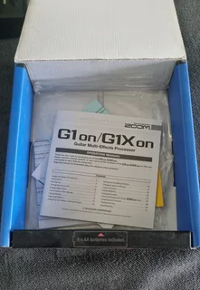 Zoom G1on multi effects guitar processor