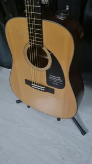 Fender CD-60 acoustic guitar and bag