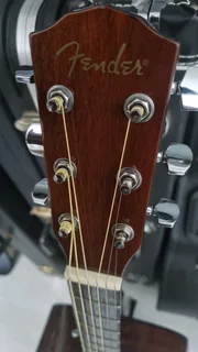 Fender CD-60 acoustic guitar and bag