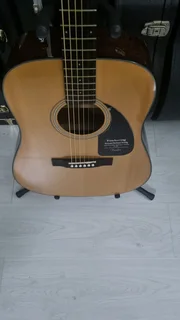 Fender CD-60 acoustic guitar and bag