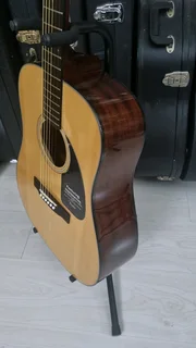 Fender CD-60 acoustic guitar and bag