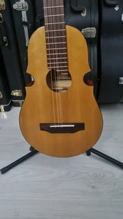 Puerto Rican 10 string Cuatro guitar and bag