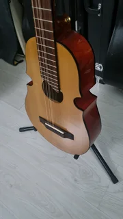 Puerto Rican 10 string Cuatro guitar and bag