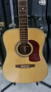 Washburn D21s acoustic guitar and hard case