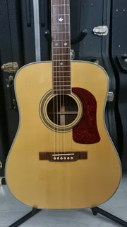 Washburn D21s acoustic guitar and hard case