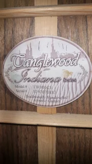 Tanglewood TW900ce semi acoustic guitar