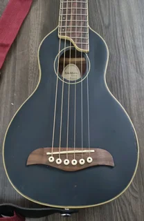 Washburn Rover travel guitar and case