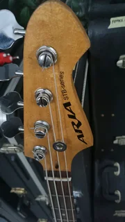 Aria STB 4 string bass guitar