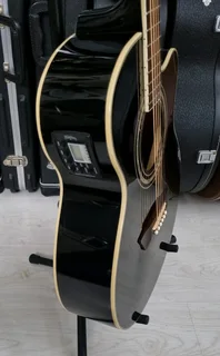 Washburn EA12B semi acoustic guitar