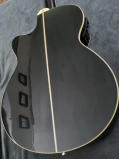 Washburn EA12B semi acoustic guitar