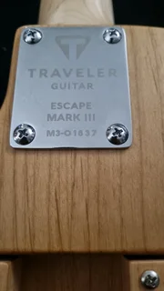 Traveller Guitar semi acoustic and bag