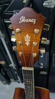 (Left handed) Ibanez AEL40SE-RLV semi acoustic guitar and bag