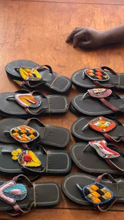 BEADED SANDALS FOR SALE