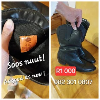 Harley Davidson Leather Woman&#39;s Boots size USA 10 UK 8