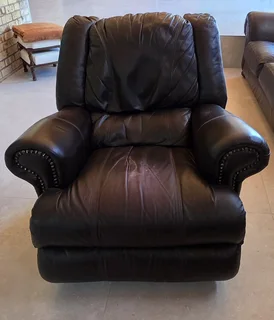 Genuine Leather Recliner