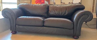 Genuine Leather Couch