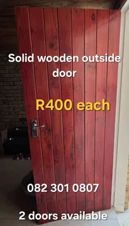 Solid Wooden Outside Door