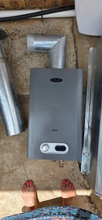 Gas Geyser 10 Liter with Weather Box