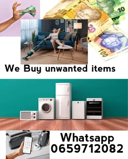 We buy unwanted appliances