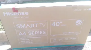 Hisense 40A4k-40-inch full HD smart vidaa tv for sale 2months old.
