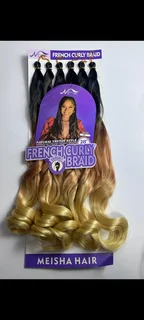 French curl hair extensions