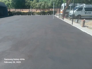Asphalt surfacing