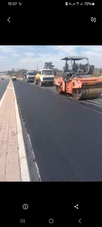 Tar surfacing