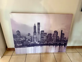 New York Printed Canvas