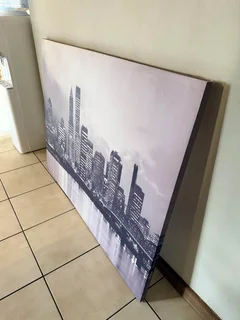 New York Printed Canvas
