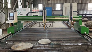 CNC Plasma metal cutting machinery