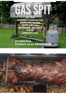 Spit braai machines for hire