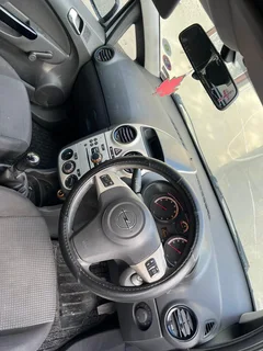 White Opel Corsa Hatchback