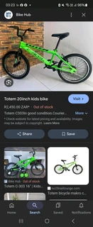Kids Totem 20 inch bicycle