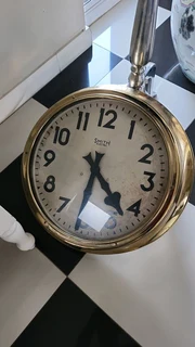 Smiths made in England station clock