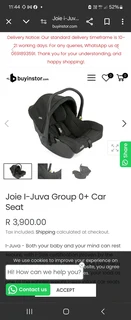 Mamas and papas piccolo with isofix base New condition