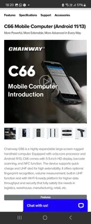 Chainway C66 item scanner mobile computer