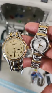 Gold and steel swiss premium watches