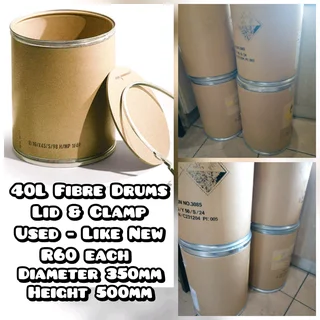 Fibre Drums - Lid & Clamp