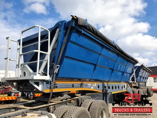 2017 Afrit 40 Cube Side Tipper Trailer