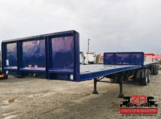 2007 Sa Truck Bodies Superlink Flat Deck Trailer