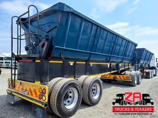 2011 TOP TRAILER 40 CUBE SIDE TIPPER